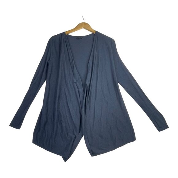 Ann‎ Taylor Cashmere Blend Open Cardigan size XS Blue - Picture 1 of 5